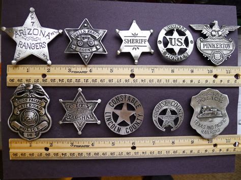 badges of the old west