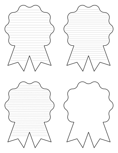 Badges Template Printable