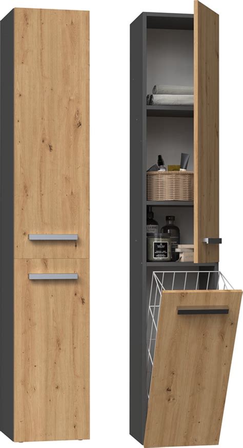 Badkamerkast Wasmand