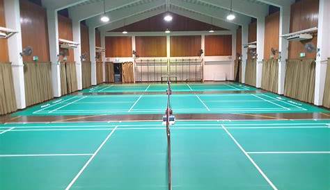 Hong Kong Badminton Hall in Hang Hau Sports Centre Editorial Stock