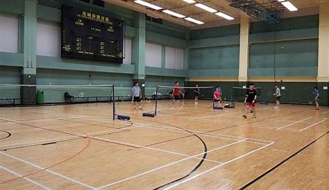 Hong Kong Badminton Hall in Hang Hau Sports Centre Editorial Image