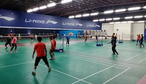 Badminton Court Setia Alam - Yosin Badminton Court Kampung Subang