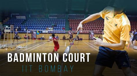 badminton court iit bombay