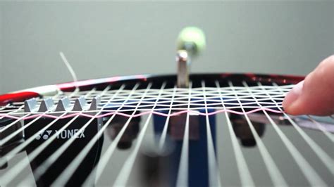 badminton racquet string tension