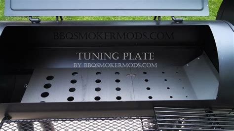 Baffle Plate Offset Smoker