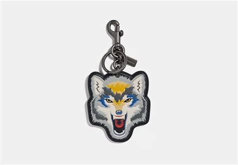 Bag Charm Wolf