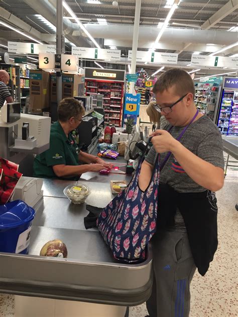 Bag Packing At Morrisons