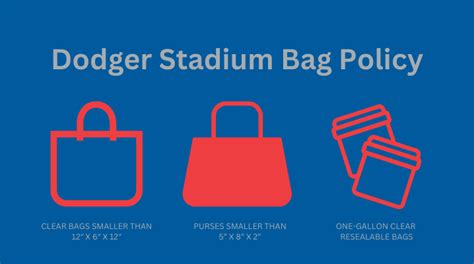bag policy dodger stadium
