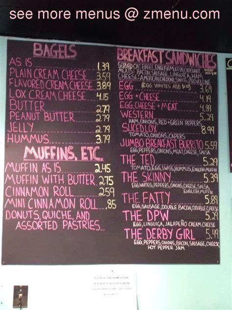 Bagel Haven Menu