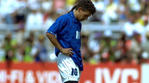 baggio missed penalty commentaries