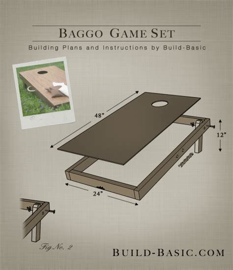 Baggo Board Dimensions