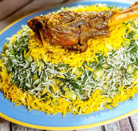 Easy and Simple Baghali Polo Recipe Recipe Iran food