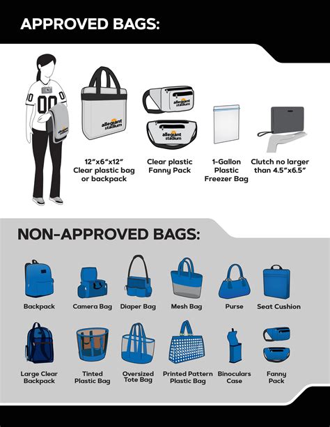 bags allowed in nfl stadiums