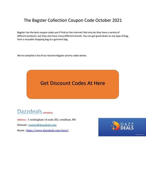 Bagster Coupon Code: Get Discounts On Your Waste Disposal In 2023