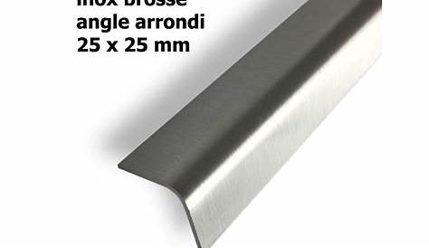 Baguette Angle Aluminium Brosse D'angle En Anthracite 3.8 X 3.8 X 220 Cm