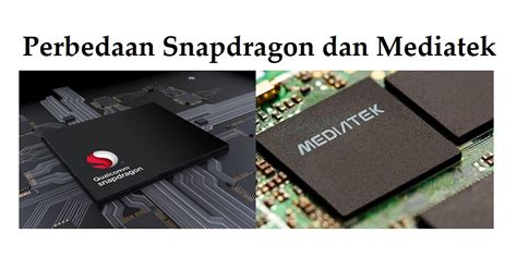 Grafik Perbandingan Prosesor Snapdragon dan Mediatek