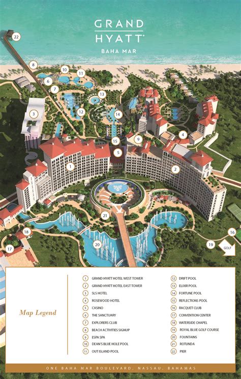 baha mar site map