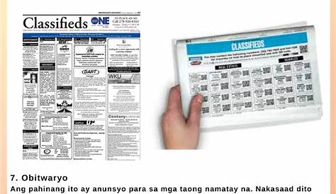 how to write news article tagalog