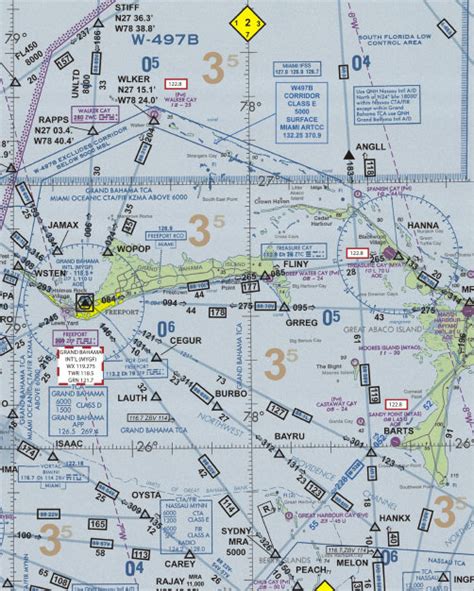 Miami Sectional Aeronautical Chart Aviation 1967 Dept. of