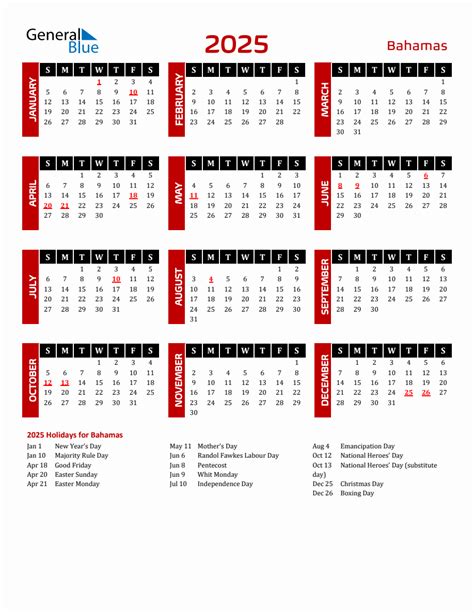 Bahamas School Calendar 2025 Jake Short