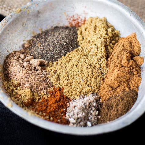 baharat spice ingredients
