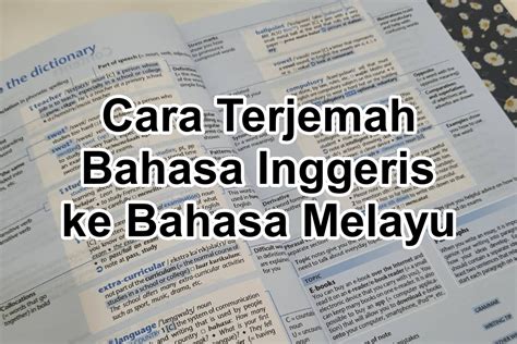 bahasa malaysia ke bahasa inggeris