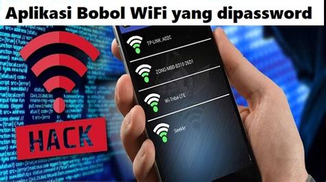 Aplikasi Bobol Wifi Bahaya