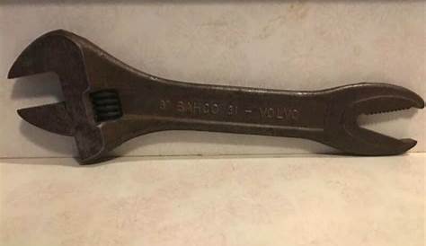 Bahco Adjustable Wrench Made In Sweden Pin On Vintage Tools