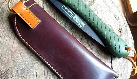 Bahco Laplander Folding Saw Leather Sheath BAHCO . Handmade From 3mm