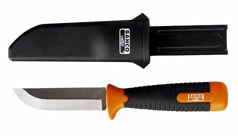 Bahco BAH2449 SB2449 Curved Blade Wrecking Knife