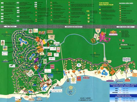 bahia principe grand coba map