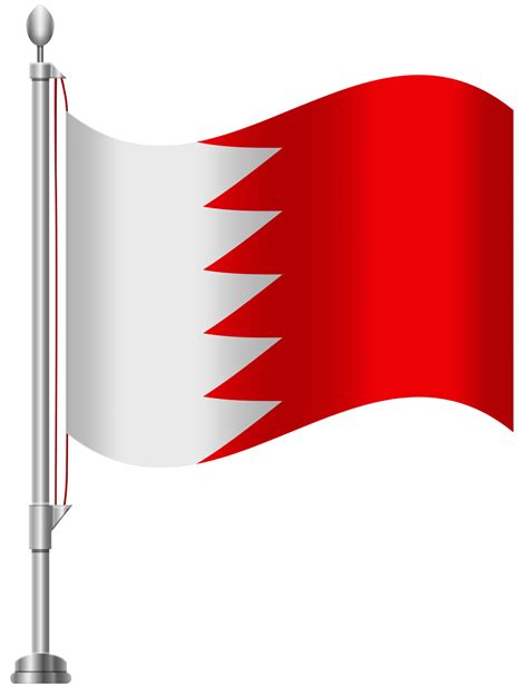 bahrain flag clipart