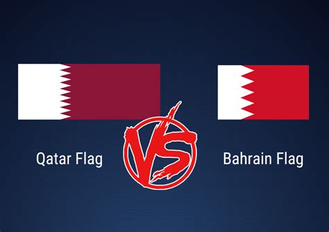 bahrain qatar flag