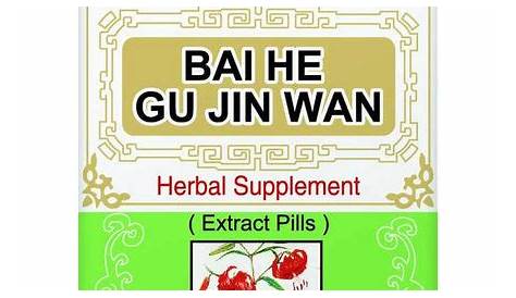 TCM Chinese Herbs & Formula Lekon Gold (Pills) Bai He Gu Jin Wan (1