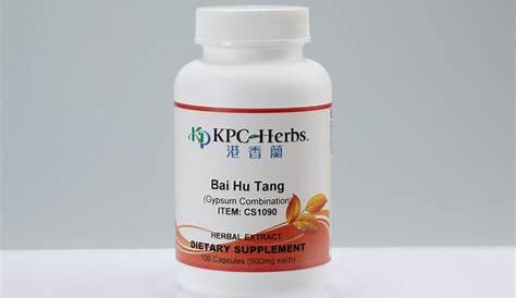 Bai Hu Tang - Chinesische Kräutertherapie