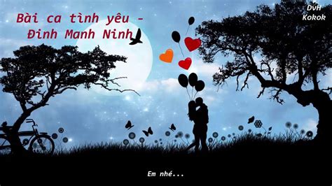 bai ca tinh yeu lyrics