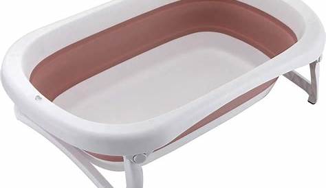 Baignoire bébé pliable bleu de Babysun sur allobébé