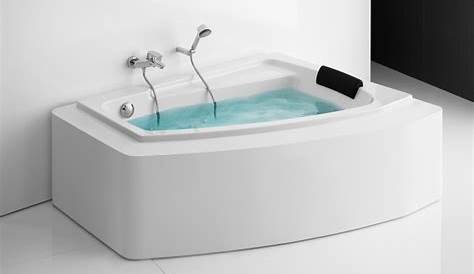 Baignoire balnéo d'angle asymétrique droite avec tablier