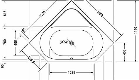 Baignoire Dangle Dimensions Standard D'angle Dimension Wikilia.fr