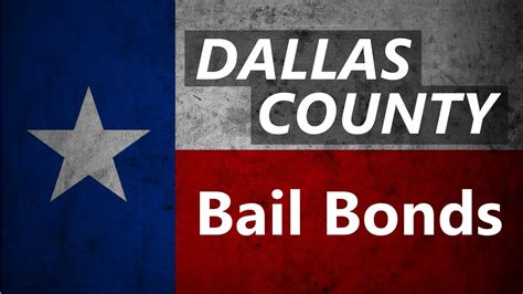 bail bondsman in dallas county