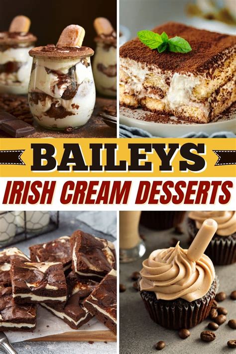 baileys irish cream desserts to die for