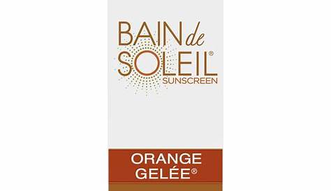Bain De Soleil Orange Gelee Before And After SPF 4 "Classic"
