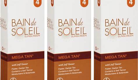 Bain De Soleil Tanning Lotion Orange Gelee Sunscreen, , SPF