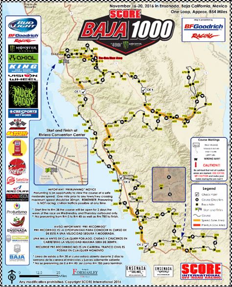 baja 1000 2023 race map