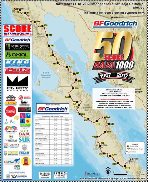baja 1000 race map