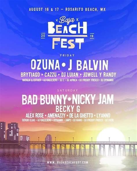 baja beach fest 2019