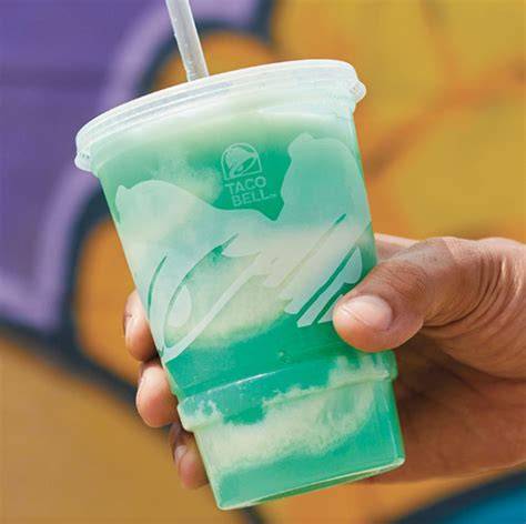 MTN DEW® BAJA BLAST FREEZE Taco Bell, View Online Menu and Dish