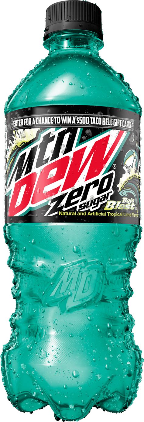 baja blast zero sugar caffeine