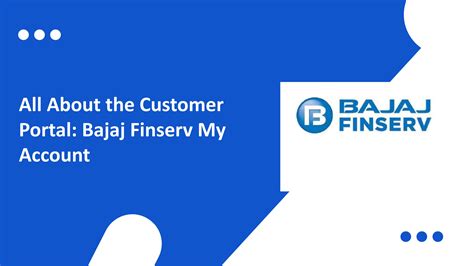 bajaj finance customer portal
