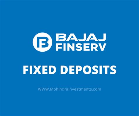 bajaj finance fixed deposit online